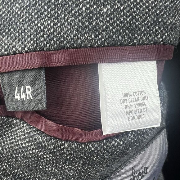 Bonobos Men's Jetsetter Knit Blazer Jacket Size 44R Italy Fortex - Picture 12 of 16